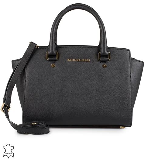 sac michael kors selma noir|Michael Kors selma bag.